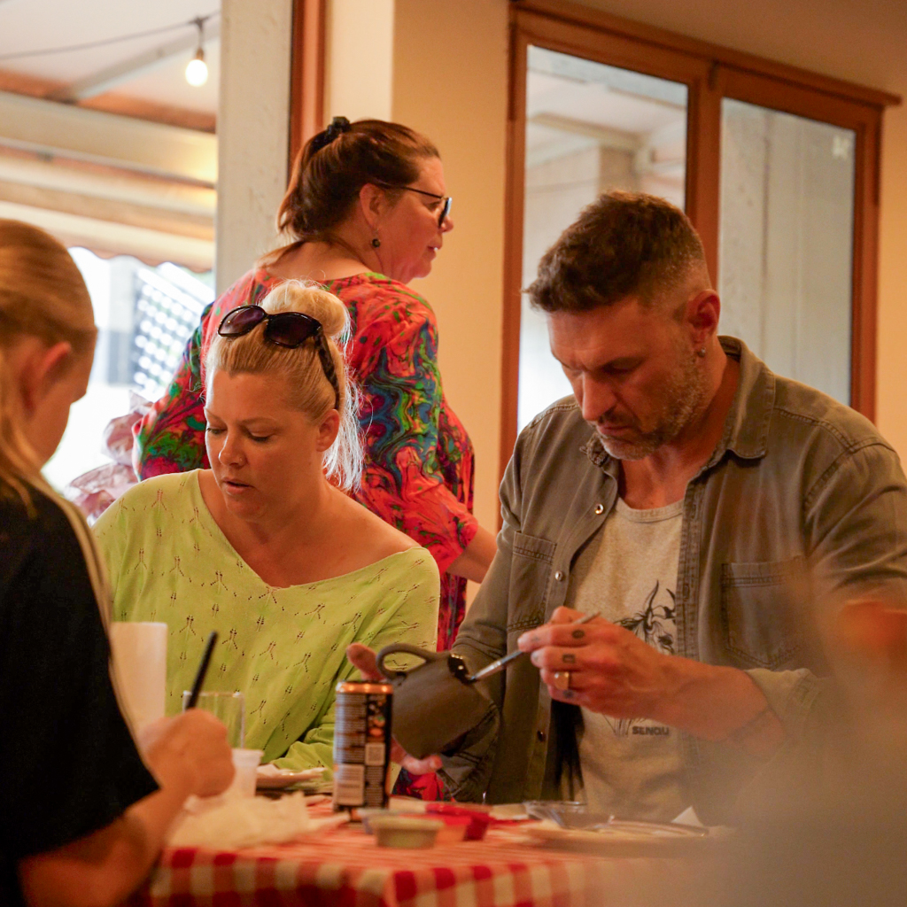 Pottery painting evening at Rossa 4